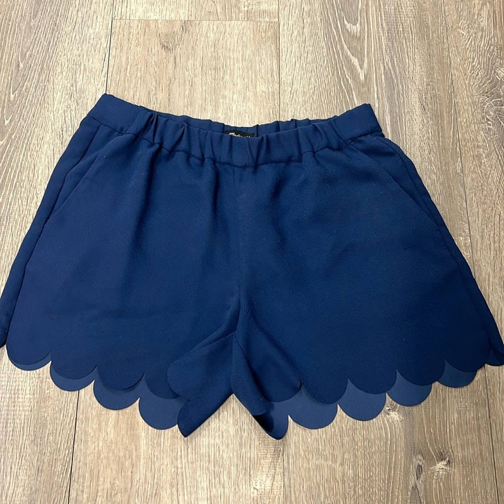 Madewell scalloped shorts